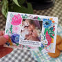 Personalised Happy Mother's Day Floral Photo Card, thumbnail 2 of 5