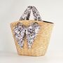 Tree Of Life Monochrome Basket Bag, thumbnail 2 of 6