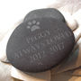 Personalised Pet Pebble With A Pawprint, thumbnail 2 of 5