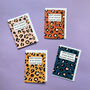 Leopard Birthday Relations, Wordy Card, thumbnail 6 of 8