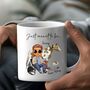 Personalised Horse Riding Mug With Custom Character, thumbnail 3 of 9