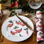 Christmas Pheasant Table Decorations Pack, thumbnail 1 of 10
