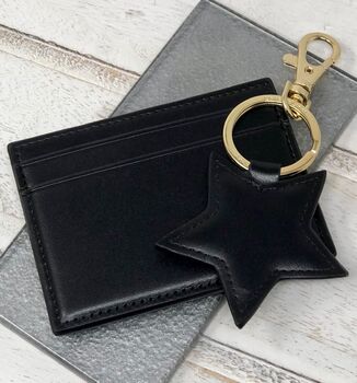Personalised Card Holder And/Or Star Keyring, 2 of 6