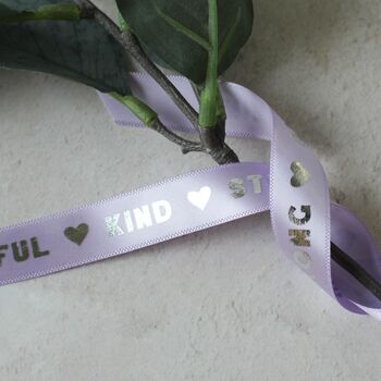 Personalised Ribbon, Positive Attributes, 2 of 5