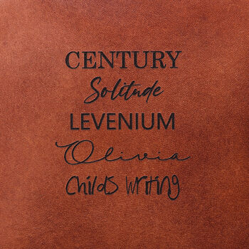Personalised Leather Portfolio, 3rd Anniversary Gift, 12 of 12