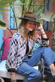 Retro Boho Jacket ~ Spring Summer Top Women, 10 of 12