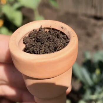 Bottle Top Terracotta Herb Planters, 2 of 7