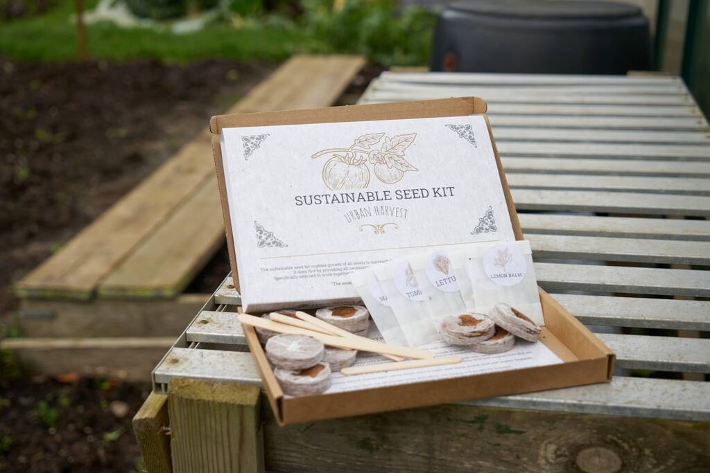 Sustainable Seed Kit. Plants For The Vegetable Patch, 1 of 6
