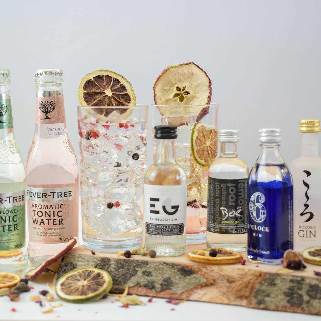 The Perfect Gin And Tonic Set By Tipple Box Notonthehighstreet The Perfect Gin And Tonic Set