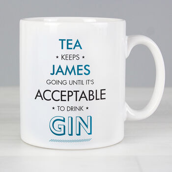 Personalised Acceptable To Drink Mug, 2 of 6