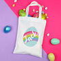 Personalised Rainbow Easter Egg Hunt Bag, thumbnail 4 of 5