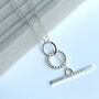 The Dandy Personalised T Bar Necklace, thumbnail 2 of 6
