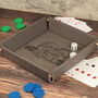 Vegas Sign Dice Rolling Snap Up Table Top Gaming Tray, thumbnail 4 of 5