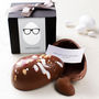 Egg Head Artisan Chocolate Easter Egg With Message, thumbnail 1 of 5