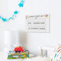 Personalised First Day Of School Acrylic Board, thumbnail 4 of 5