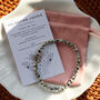 Dalmatian Jasper Bracelet – Grounding And Nurturing, thumbnail 3 of 8