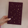 Starry Lined Notebook/ Personalised Notebook/Gift, thumbnail 5 of 10