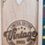 Personalised Wooden Wine Box With Handle – Engraved, thumbnail 6 of 9