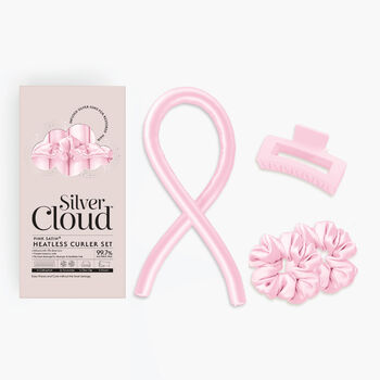 Silver Cloud Pink Heatless Curler Set, 2 of 6