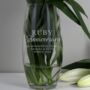 Personalised 'Ruby Anniversary' Glass Vase, thumbnail 1 of 2