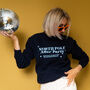 North Pole After Party Christmas Jumper Sweatshirt, thumbnail 1 of 3