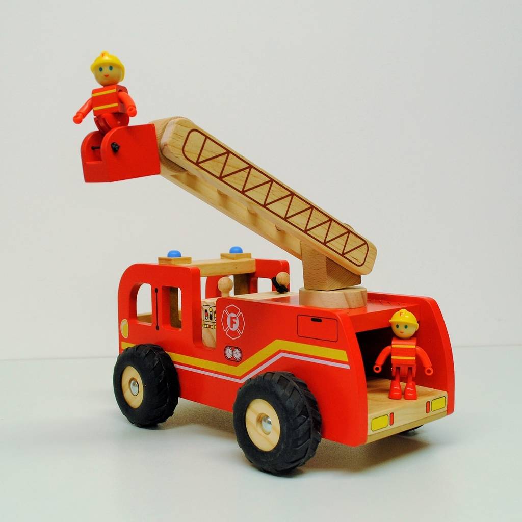 tidlo wooden fire engine