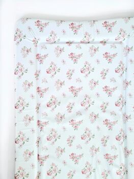 Rose Floral Baby Changing Mat, 3 of 4