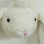Cream Bunny Earmuffs, Great For All Ages, thumbnail 2 of 7