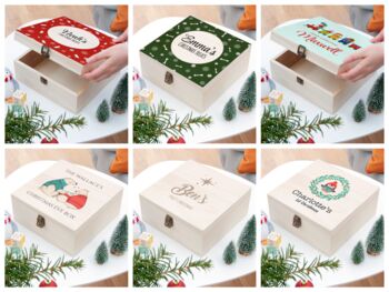 Personalised Medium Christmas Eve Box, 4 of 6