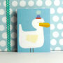 Mini Duck Greetings Card, thumbnail 3 of 5