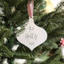 Personalised Family Christmas Ornament, thumbnail 1 of 4