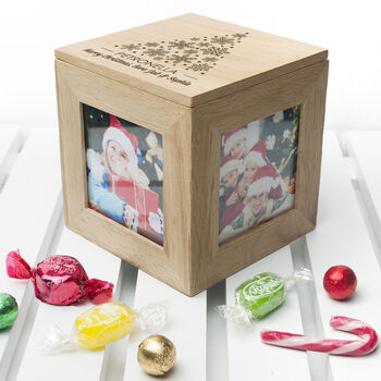Personalised Christmas Photo Cube, 12 of 12