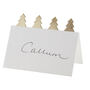 Gold Cut Out Christmas Tree Place Cards, thumbnail 2 of 2
