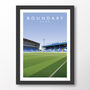 Oldham Boundary Park Jimmy Frizzell Stand Poster, thumbnail 1 of 5