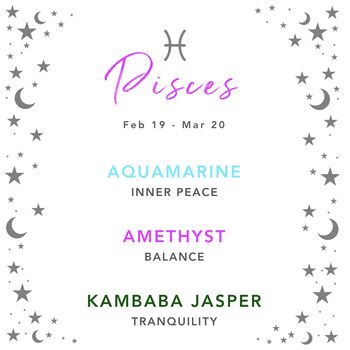 Pisces Zodiac Crystal Bracelet Birthday Gift For Her, 7 of 7