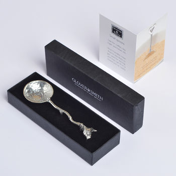 Wren Pewter Spoon, Gifts For Bird Watchers, Twitchers, 3 of 9
