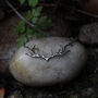 My Deer Silvan Oxidised Sterling Silver Necklace, thumbnail 1 of 4
