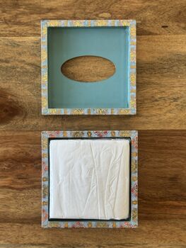 Magnetic Closure Tissue Box With Cover, 9 of 9