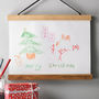 Personalised Drawing Picture Hanger, thumbnail 1 of 6