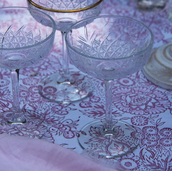 Pair Of Vintage Style Champagne Glasses, 6 of 7