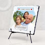 The World’s Best Grandad Personalised Photo Slate Gift For Grandad, thumbnail 1 of 6