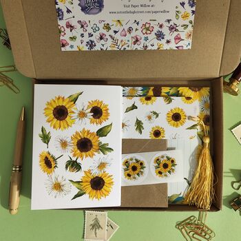Sunflower Stationery Gift Set, 4 of 6