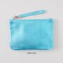 Metallic Leather Clutch Bag, thumbnail 8 of 12