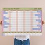 2026 2027 Financial Year A1 Wall Planner | Pastels, thumbnail 1 of 5