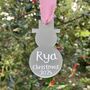 Christmas Snowman Bauble Decoration, thumbnail 1 of 4