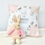 Peter Rabbit© 1st Birthday Cushion, thumbnail 4 of 7