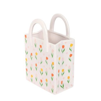 Tulip Print Flower Vase Gifts For Her, 5 of 5