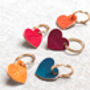 'Mum' Leather Heart Keyring, thumbnail 4 of 9