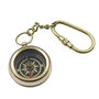 Personalised Brass Compass Keyring, thumbnail 1 of 12