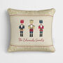 Personalised Gold Nutcracker Cushion, thumbnail 2 of 7